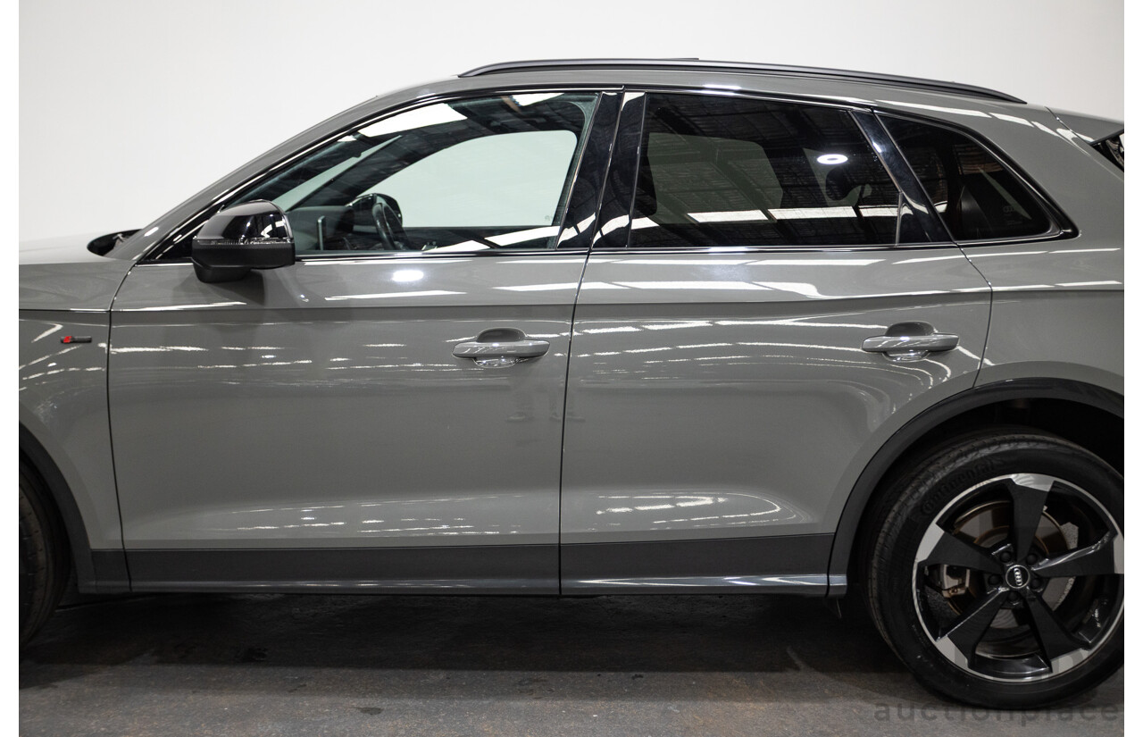 Audi Q5 2.0 TFSI Quattro S-line Black (AWD) FY MY17 4D Wagon Quantum Grey Metallic Turbo 2.0L