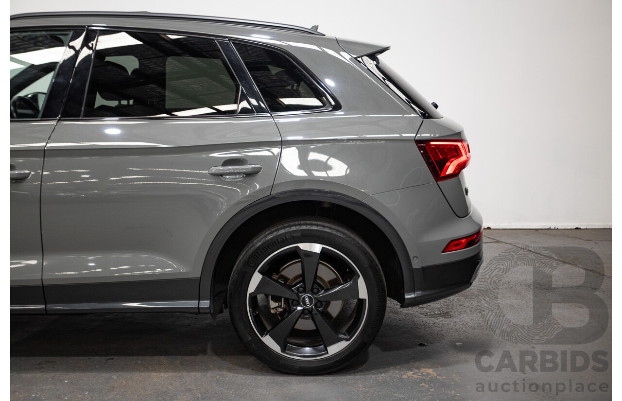 Audi Q5 2.0 TFSI Quattro S-line Black (AWD) FY MY17 4D Wagon Quantum Grey Metallic Turbo 2.0L