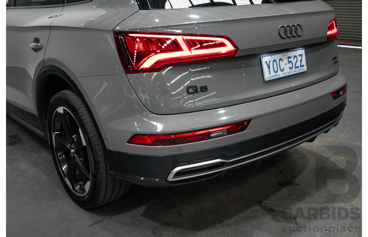 Audi Q5 2.0 TFSI Quattro S-line Black (AWD) FY MY17 4D Wagon Quantum Grey Metallic Turbo 2.0L