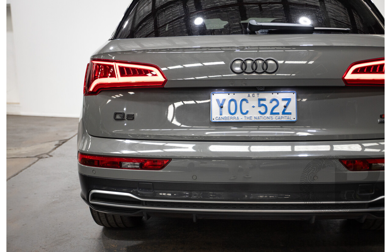 Audi Q5 2.0 TFSI Quattro S-line Black (AWD) FY MY17 4D Wagon Quantum Grey Metallic Turbo 2.0L