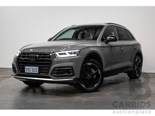 Audi Q5 2.0 TFSI Quattro S-line Black (AWD) FY MY17 4D Wagon Quantum Grey Metallic Turbo 2.0L