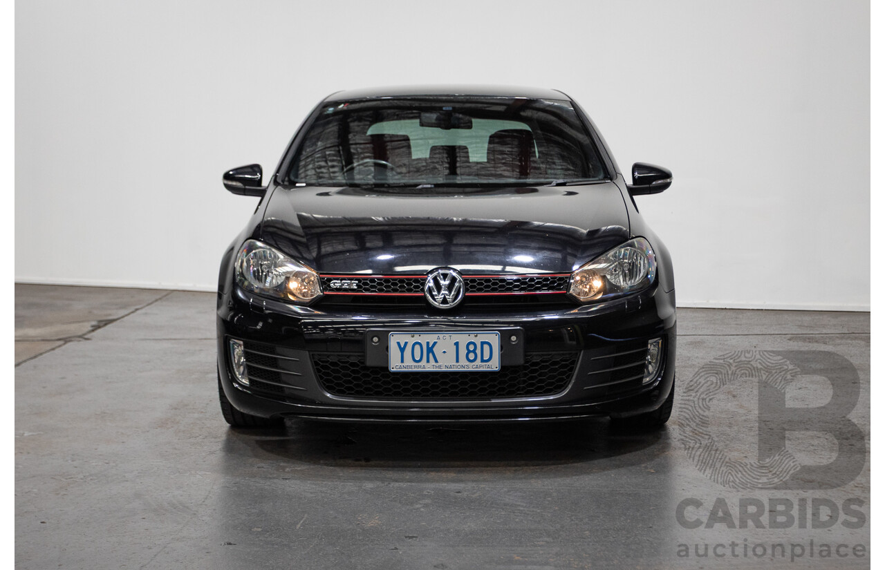 9/2012 Volkswagen Golf GTi 1K MY12 5d Hatchback Deep Black Pearl Turbo 2.0L