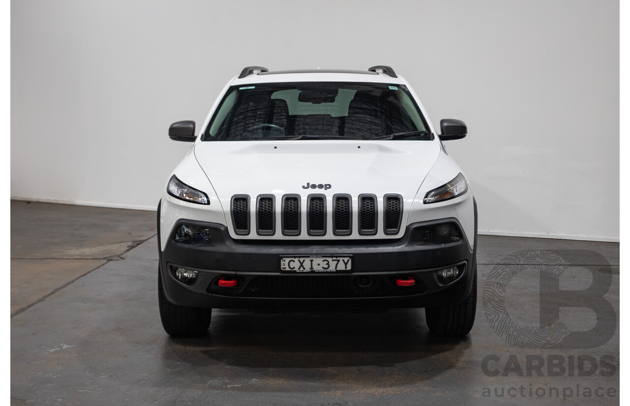 12/2014 Jeep Cherokee Trailhawk (4x4) KL MY15 4d Wagon White 3.2L