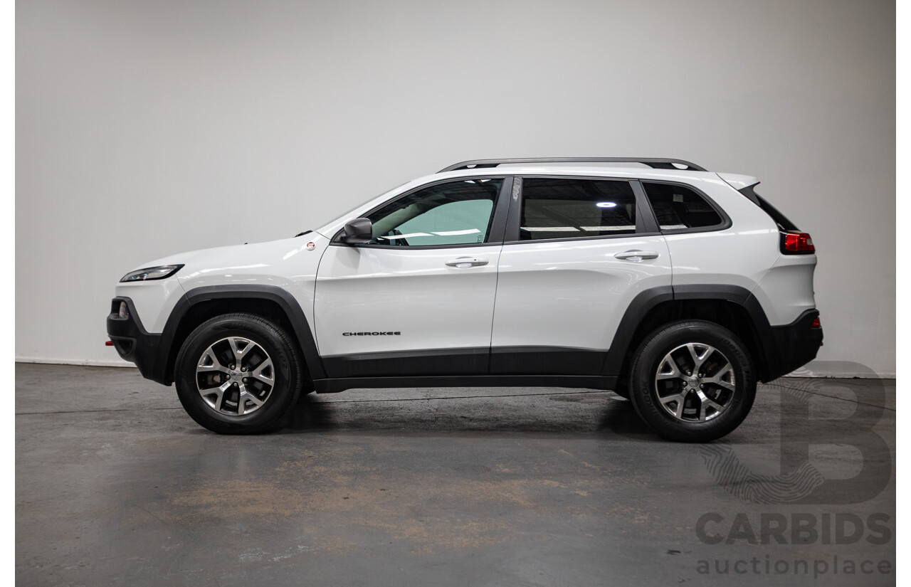 12/2014 Jeep Cherokee Trailhawk (4x4) KL MY15 4d Wagon White 3.2L