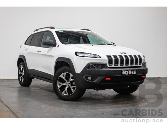 12/2014 Jeep Cherokee Trailhawk (4x4) KL MY15 4d Wagon White 3.2L
