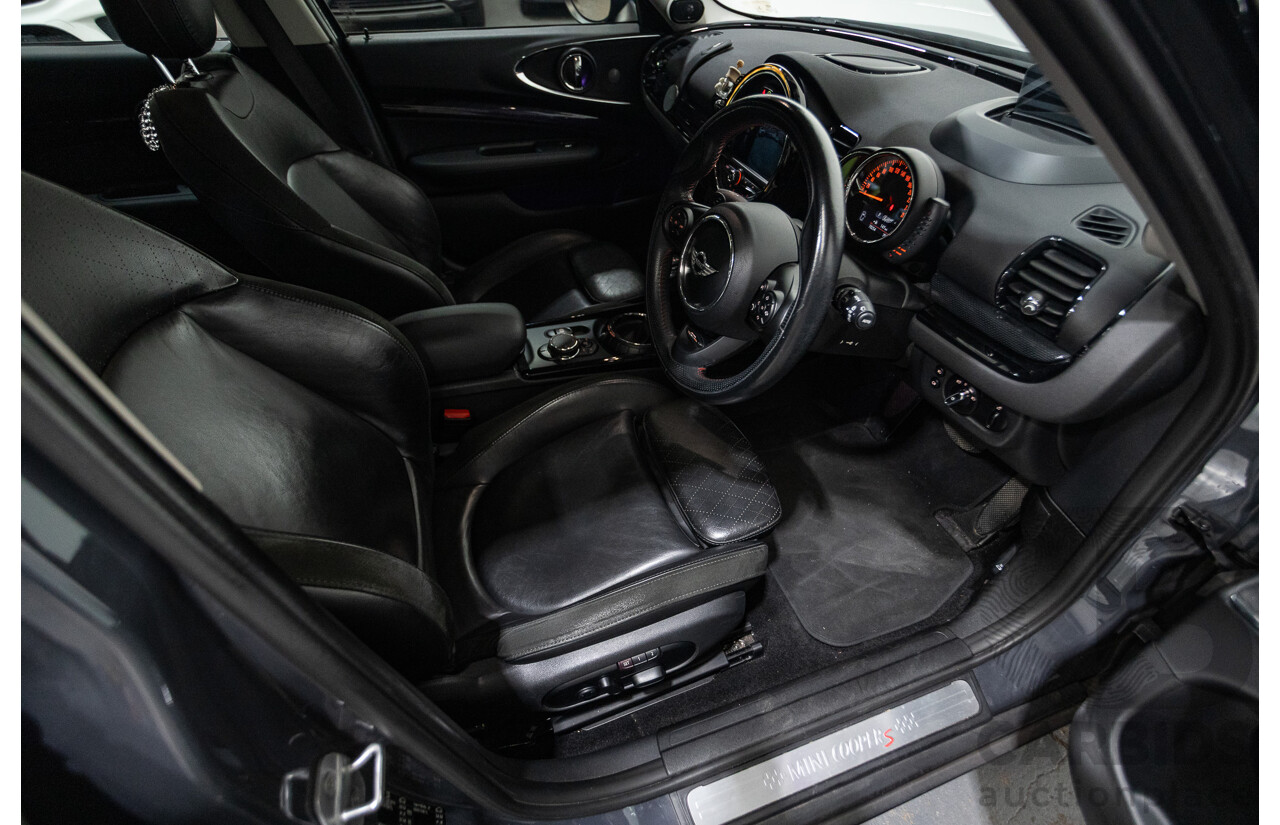01/2017 Mini Cooper S CLUBMAN F54 4D Wagon Thunder Grey Turbo 2.0L