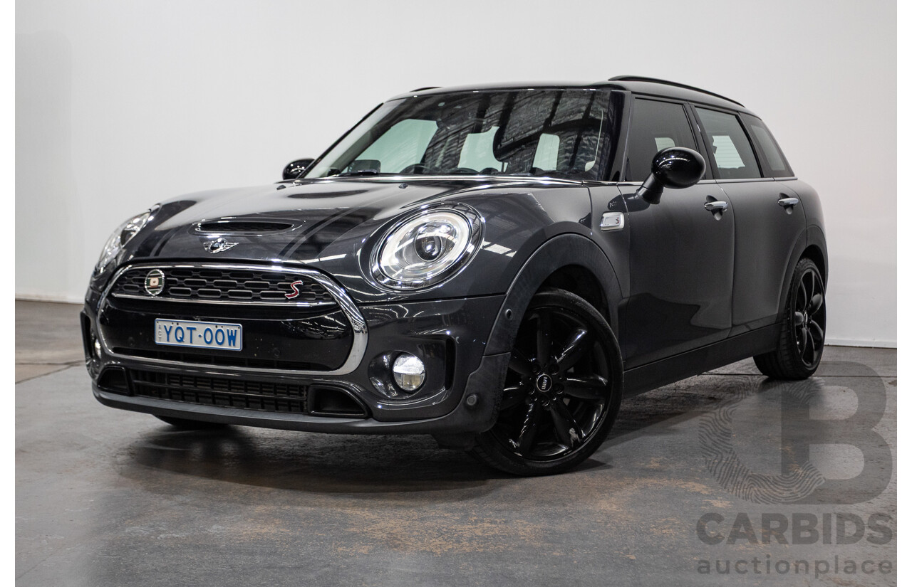 01/2017 Mini Cooper S CLUBMAN F54 4D Wagon Thunder Grey Turbo 2.0L