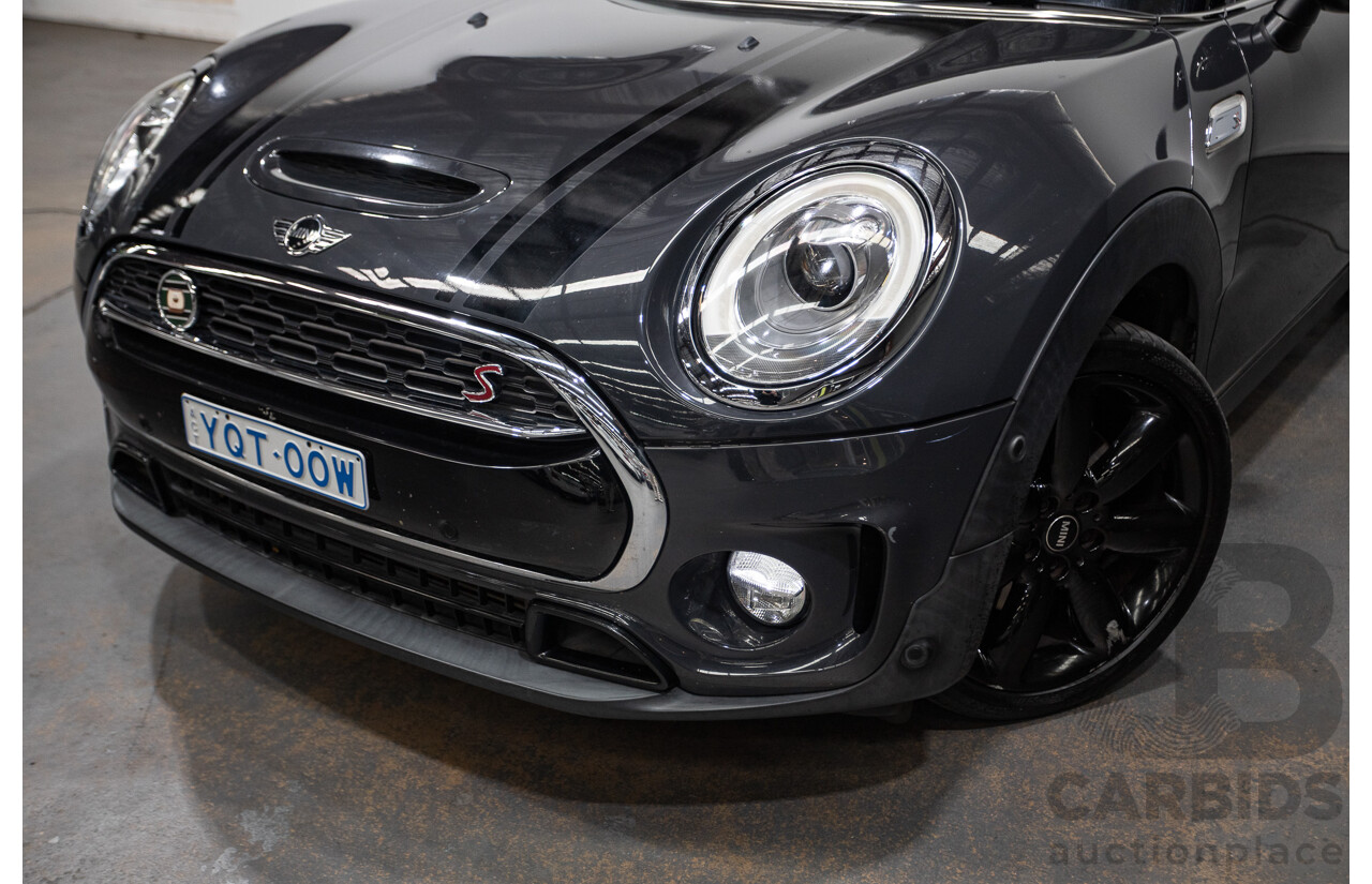 01/2017 Mini Cooper S CLUBMAN F54 4D Wagon Thunder Grey Turbo 2.0L
