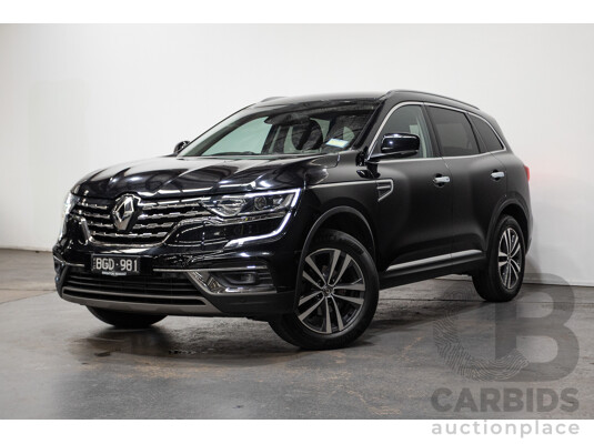 04/2020 Renault Koleos ZEN X-TRONIC (4x2) FWD XZG MY20 4D Wagon Black 2.5L