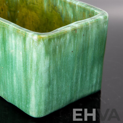 Vintage Australian Tasmanian John Campbell Trough Vase, 1934