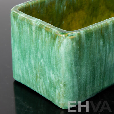Vintage Australian Tasmanian John Campbell Trough Vase, 1934