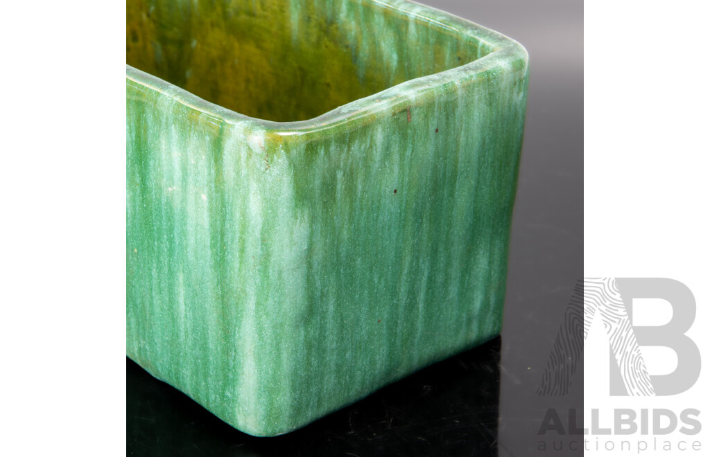 Vintage Australian Tasmanian John Campbell Trough Vase, 1934