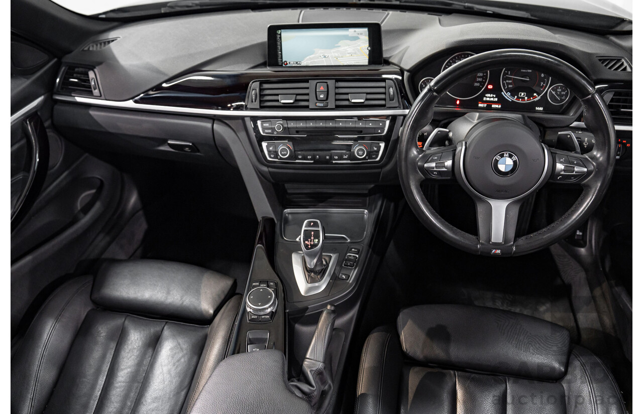 9/2015 BMW 428i M Sport F33 MY15 2d Convertible Citrin Black Metallic Turbo 2.0L