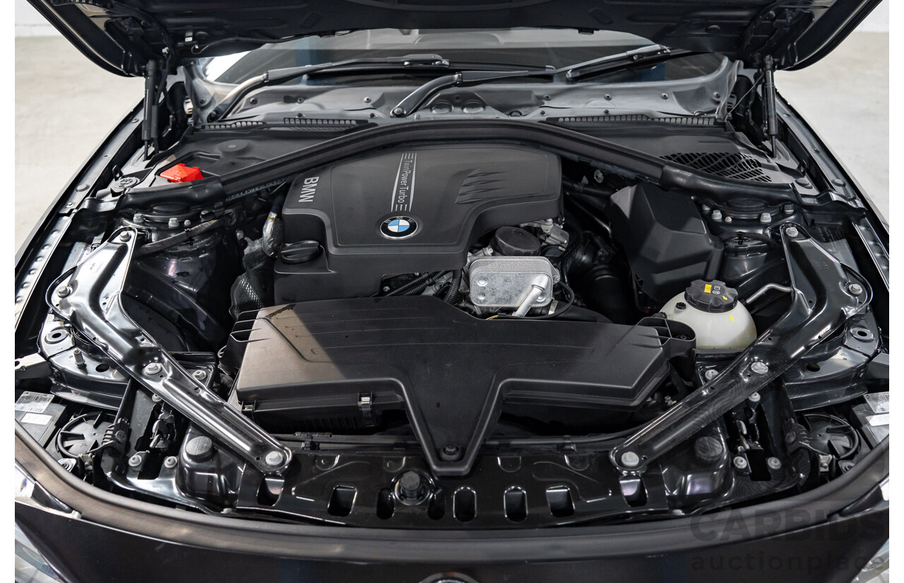 9/2015 BMW 428i M Sport F33 MY15 2d Convertible Citrin Black Metallic Turbo 2.0L