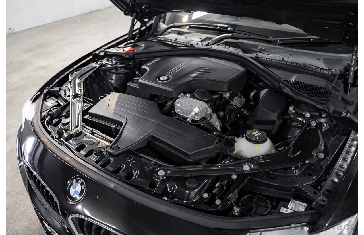 9/2015 BMW 428i M Sport F33 MY15 2d Convertible Citrin Black Metallic Turbo 2.0L