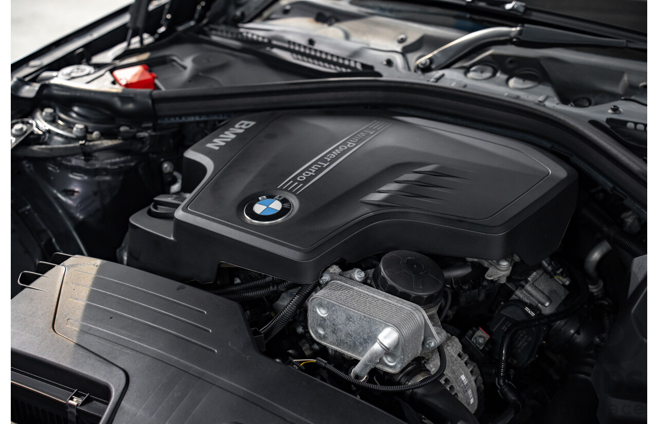 9/2015 BMW 428i M Sport F33 MY15 2d Convertible Citrin Black Metallic Turbo 2.0L