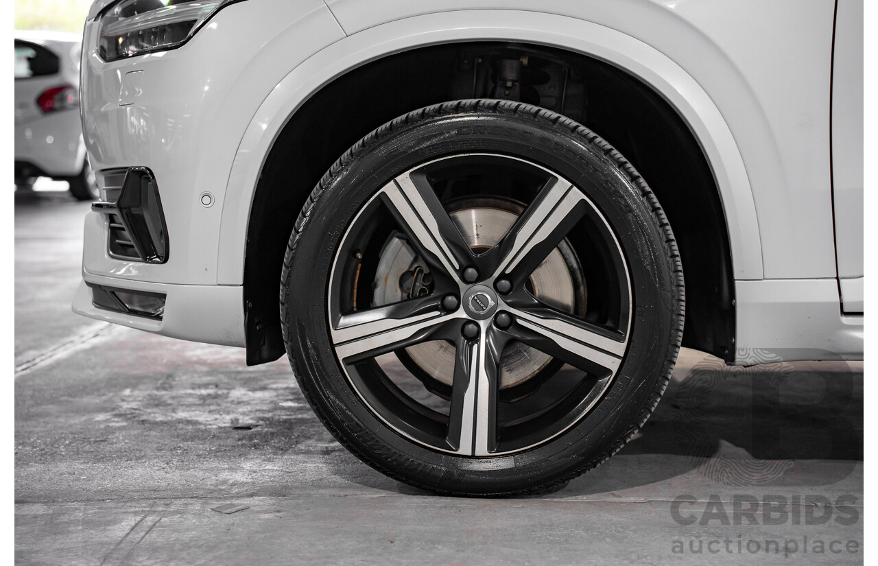 03/2016 Volvo XC90 D5 R-Design (AWD) 256 MY16 4d Wagon Crystal White Pearl Turbo Diesel 2.0L