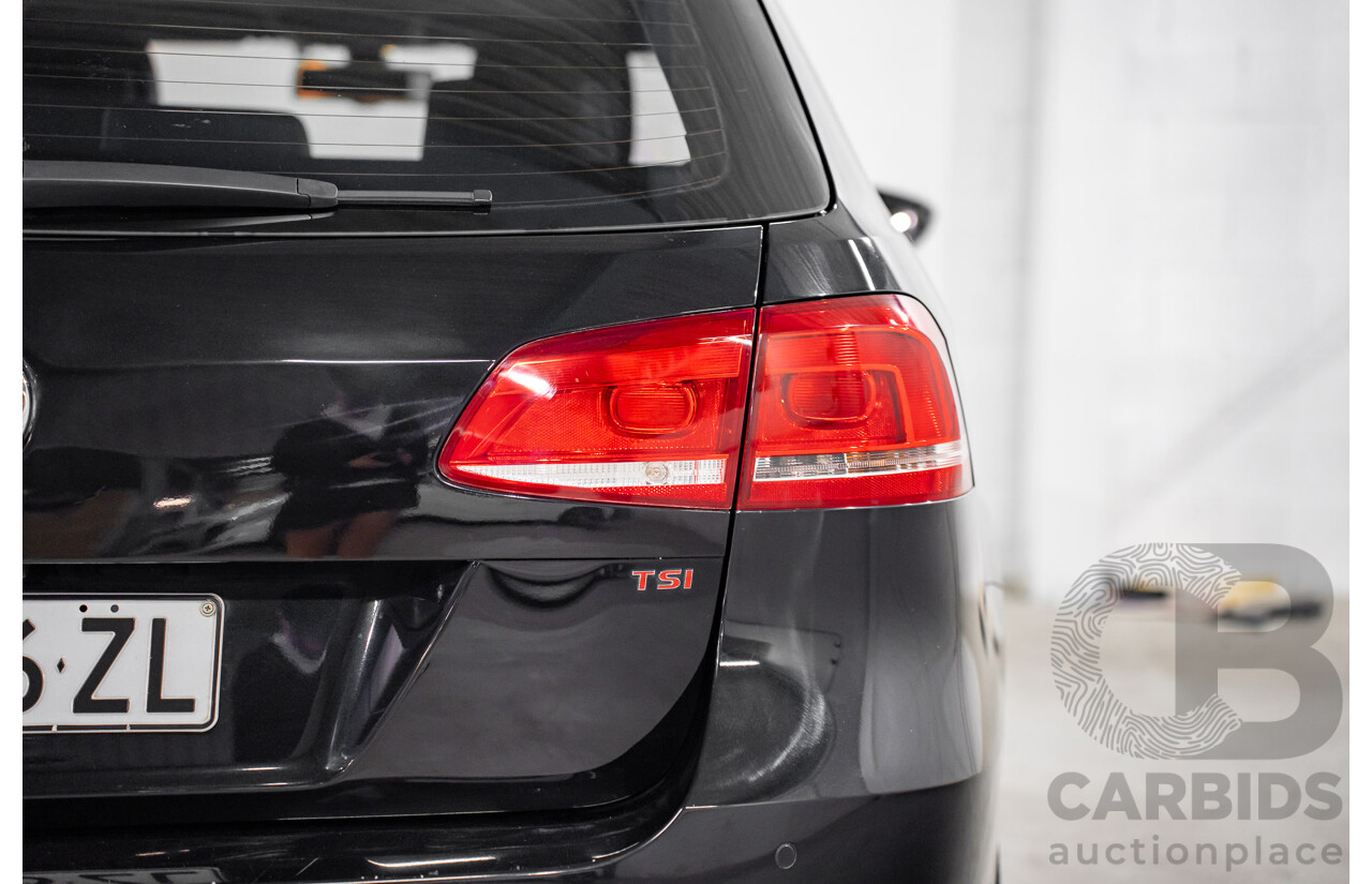 1/2014 Volkswagen Passat 118 TSI 3C MY15 4d Wagon Deep Black Pearl Turbo 1.8L
