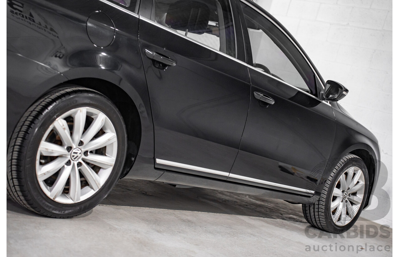 1/2014 Volkswagen Passat 118 TSI 3C MY15 4d Wagon Deep Black Pearl Turbo 1.8L