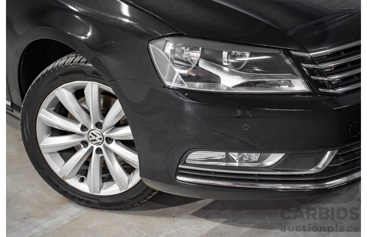 1/2014 Volkswagen Passat 118 TSI 3C MY15 4d Wagon Deep Black Pearl Turbo 1.8L