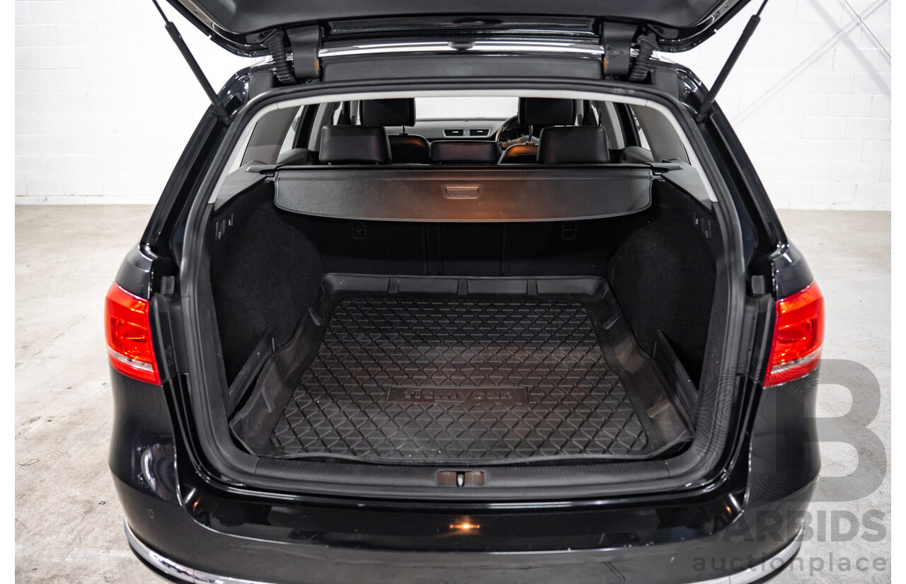 1/2014 Volkswagen Passat 118 TSI 3C MY15 4d Wagon Deep Black Pearl Turbo 1.8L