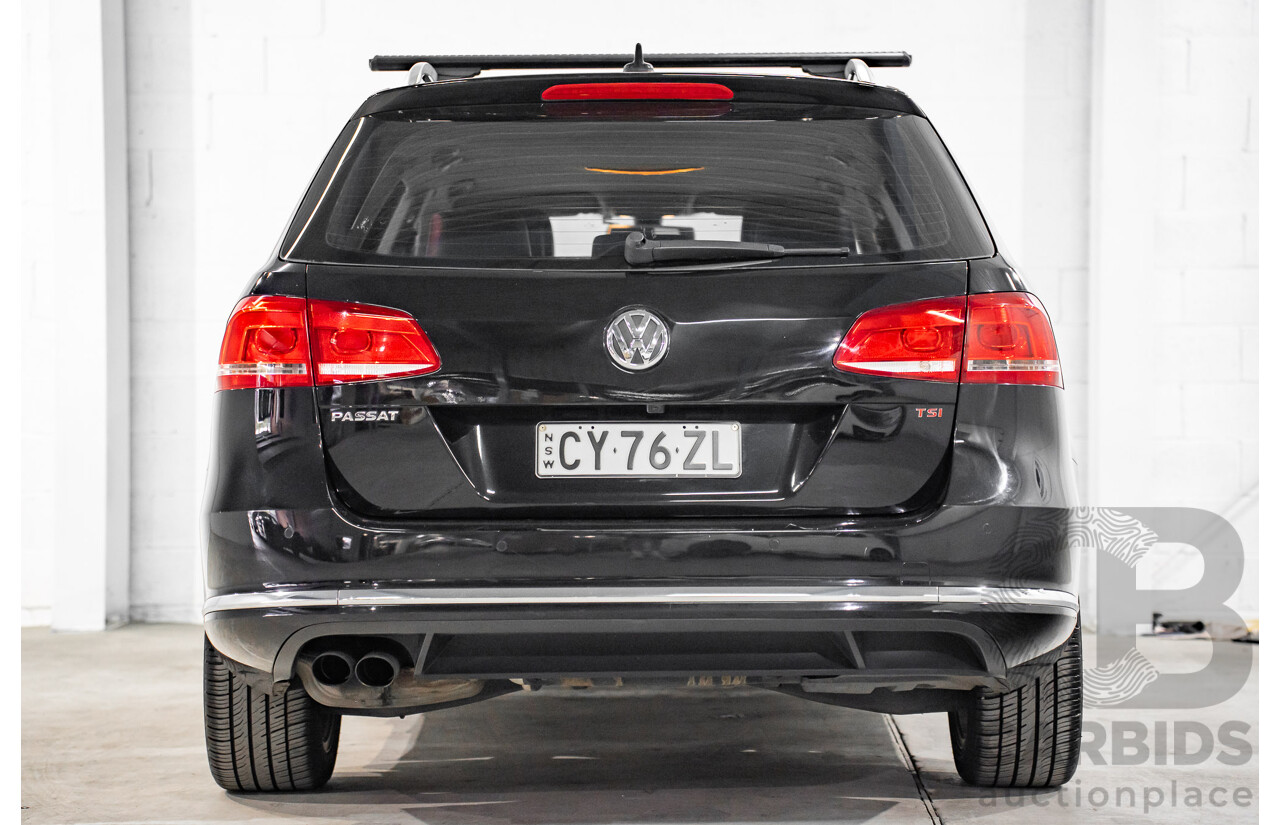 1/2014 Volkswagen Passat 118 TSI 3C MY15 4d Wagon Deep Black Pearl Turbo 1.8L