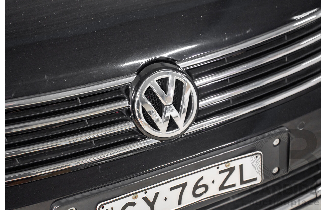 1/2014 Volkswagen Passat 118 TSI 3C MY15 4d Wagon Deep Black Pearl Turbo 1.8L