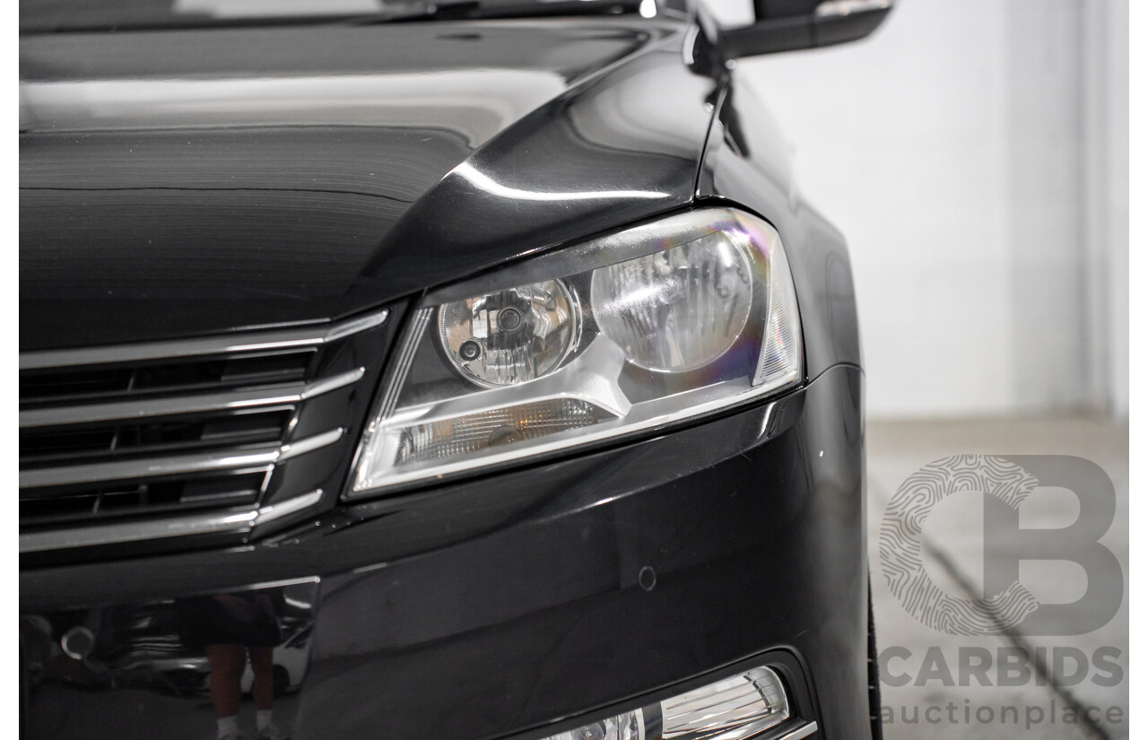 1/2014 Volkswagen Passat 118 TSI 3C MY15 4d Wagon Deep Black Pearl Turbo 1.8L