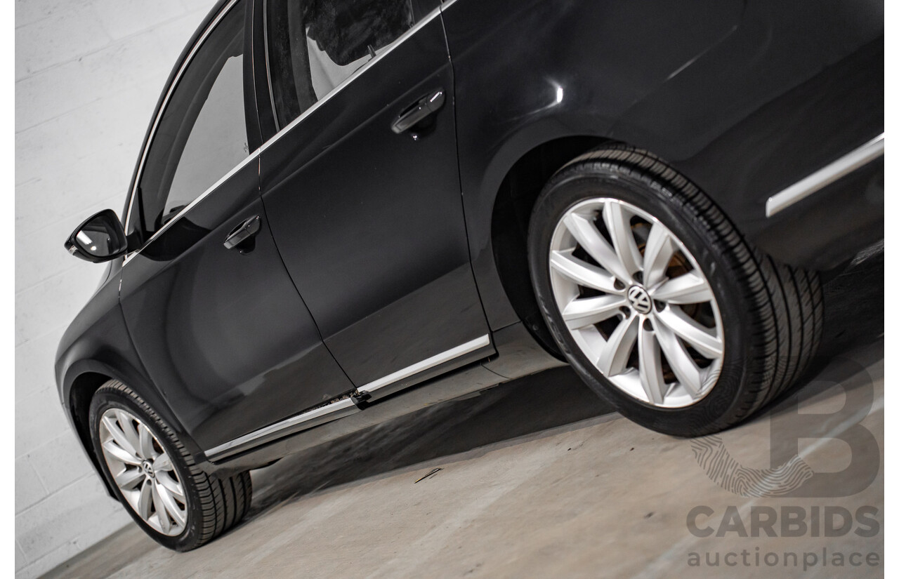1/2014 Volkswagen Passat 118 TSI 3C MY15 4d Wagon Deep Black Pearl Turbo 1.8L