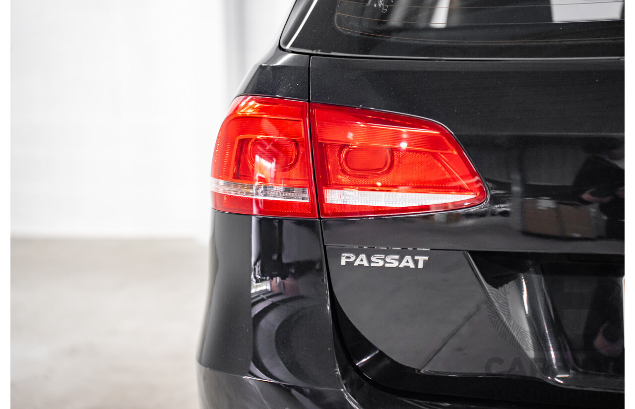 1/2014 Volkswagen Passat 118 TSI 3C MY15 4d Wagon Deep Black Pearl Turbo 1.8L