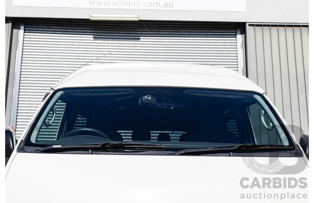 7/2009 Toyota Hiace Commuter TRH223R MY07 Upgrade Bus French Vanilla White 2.7L - 14 Seater