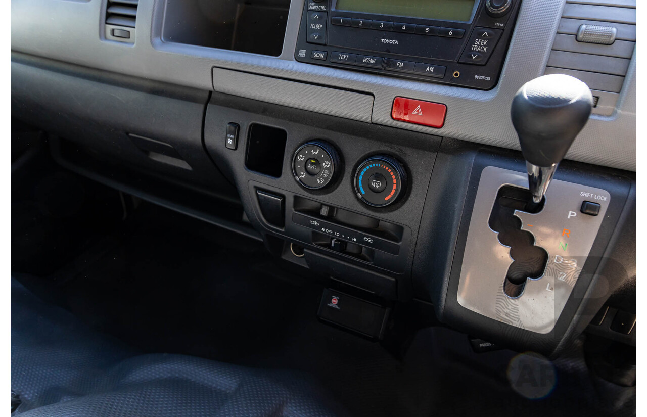 7/2009 Toyota Hiace Commuter TRH223R MY07 Upgrade Bus French Vanilla White 2.7L - 14 Seater