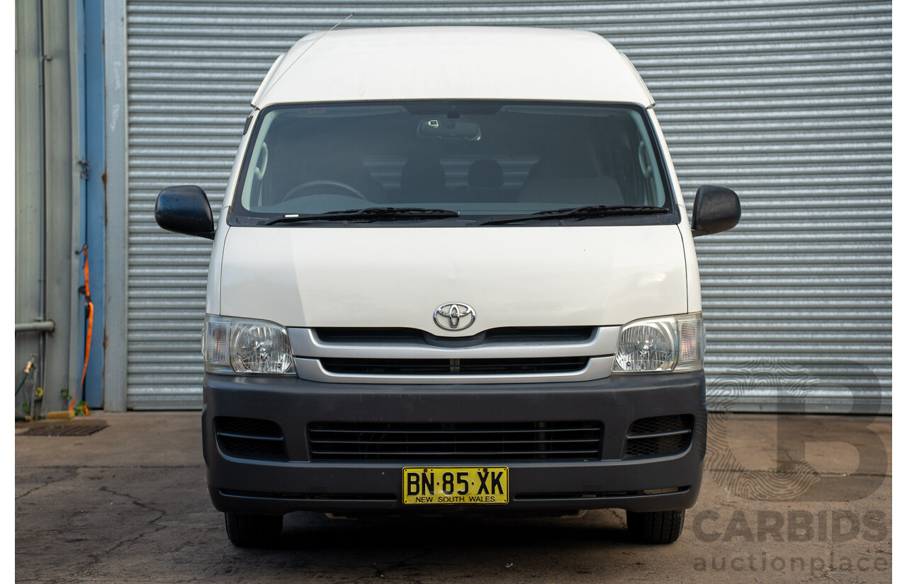 7/2009 Toyota Hiace Commuter TRH223R MY07 Upgrade Bus French Vanilla White 2.7L - 14 Seater