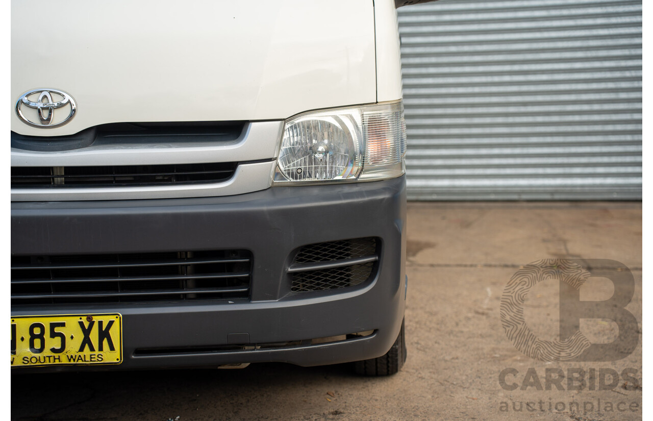 7/2009 Toyota Hiace Commuter TRH223R MY07 Upgrade Bus French Vanilla White 2.7L - 14 Seater