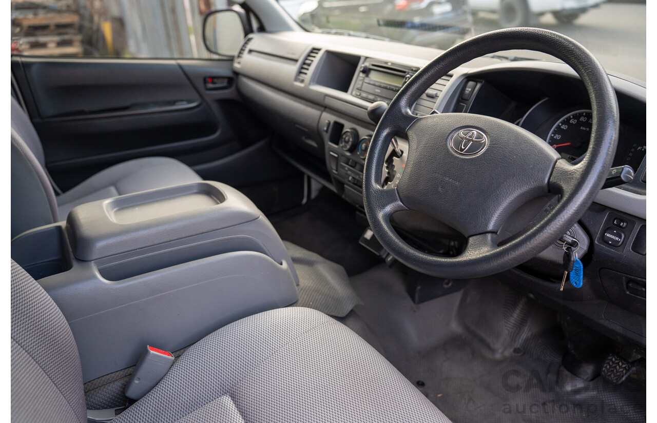 7/2009 Toyota Hiace Commuter TRH223R MY07 Upgrade Bus French Vanilla White 2.7L - 14 Seater