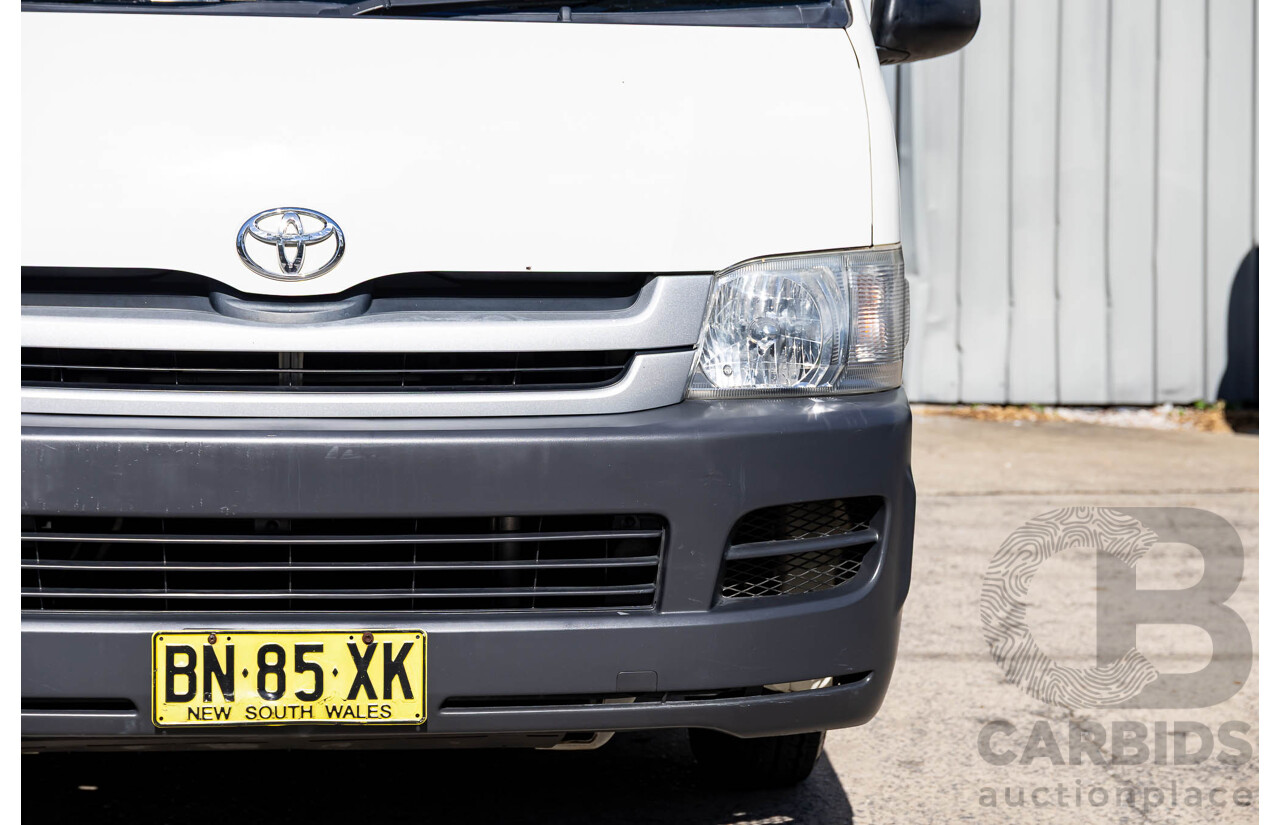 7/2009 Toyota Hiace Commuter TRH223R MY07 Upgrade Bus French Vanilla White 2.7L - 14 Seater