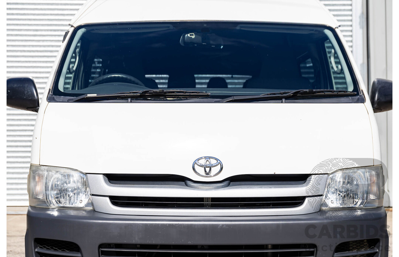 7/2009 Toyota Hiace Commuter TRH223R MY07 Upgrade Bus French Vanilla White 2.7L - 14 Seater