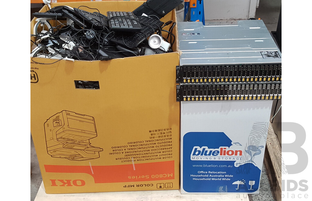 Bulk Lot of Assorted IT Equipment and Accessories