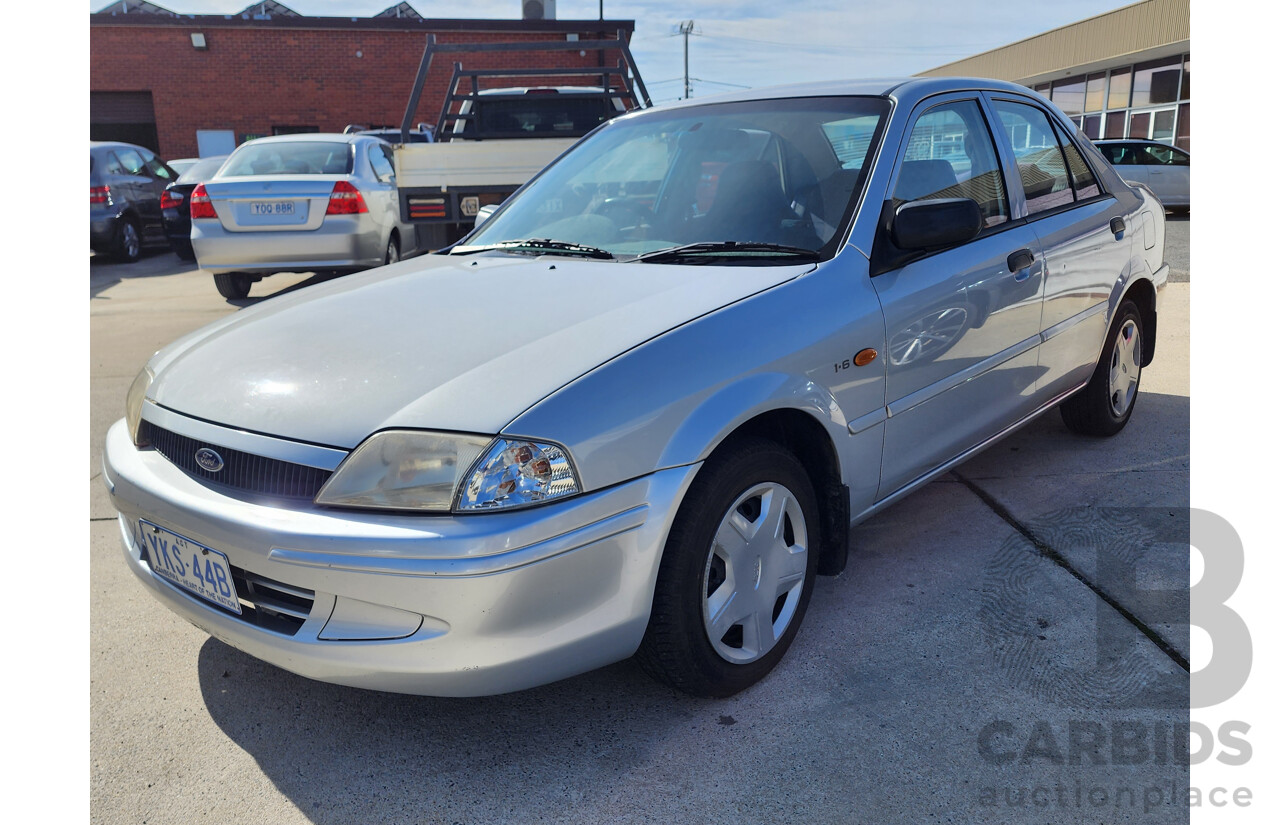 12/2000 Ford Laser LXi KN 4d Sedan Silver 1.6L