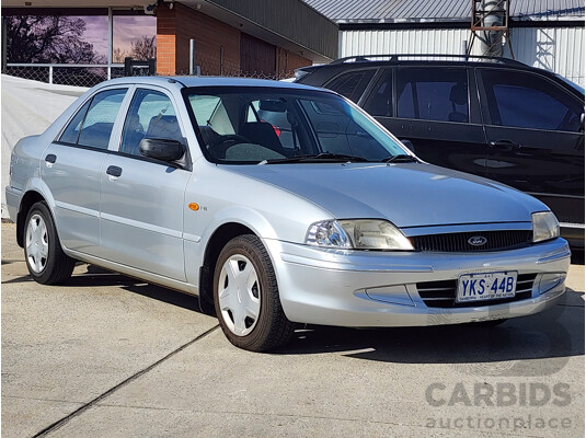 12/2000 Ford Laser LXi KN 4d Sedan Silver 1.6L