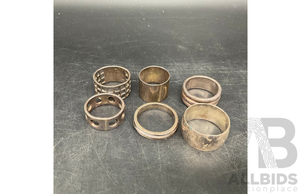 Assored Mens Rings Included Silver 925 - Lot of 18
