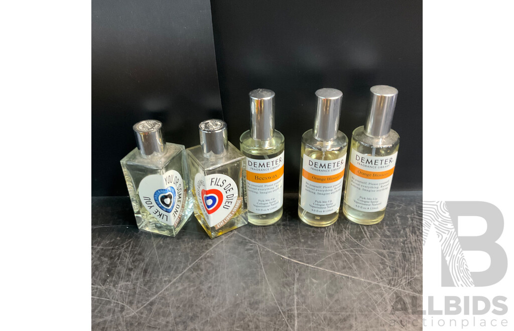 Assorted Perfume Included Demeter, Aqua Allegoria and More