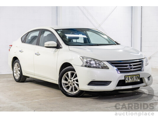 9/2014 Nissan Pulsar ST B17 4d Sedan Diamond White 1.8L
