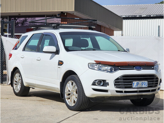 5/2013 Ford Territory TS (4x4) SZ 4d Wagon White 2.7L