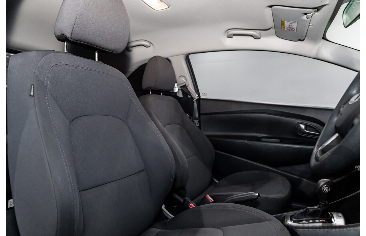 8/2015 Kia Rio S UB MY15 3d Hatchback Aurora Black Pearl 1.4L