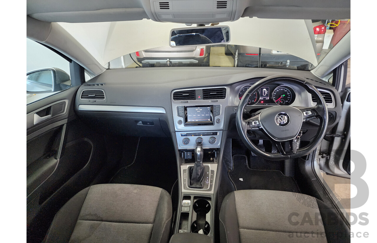 2/2014 Volkswagen Golf 90 TSI AU MY14 4d Wagon Silver 1.4L