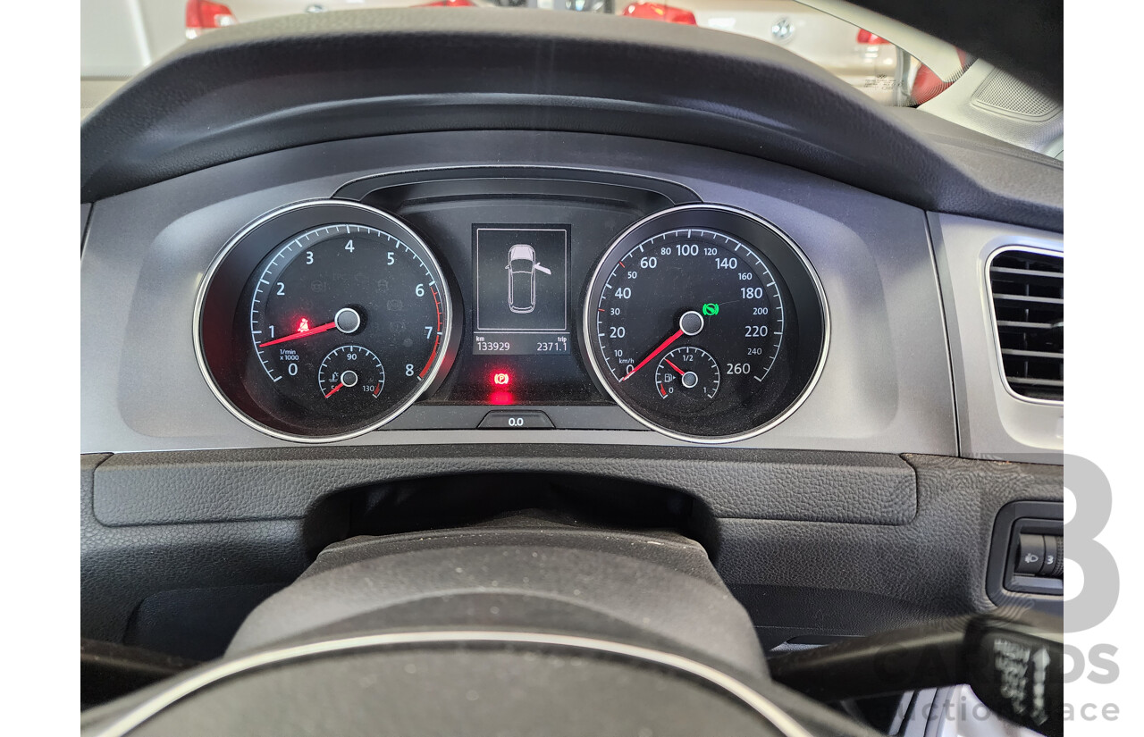 2/2014 Volkswagen Golf 90 TSI AU MY14 4d Wagon Silver 1.4L