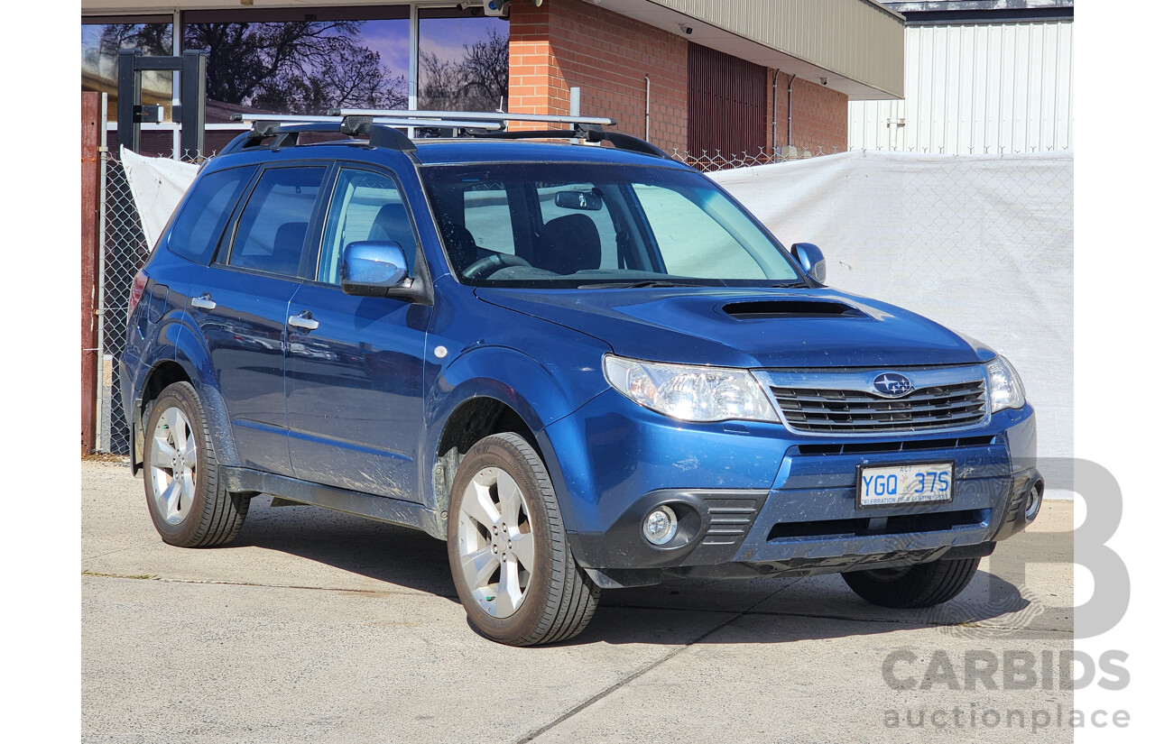 11/2009 Subaru Forester XT MY09 4d Wagon Blue 2.5L