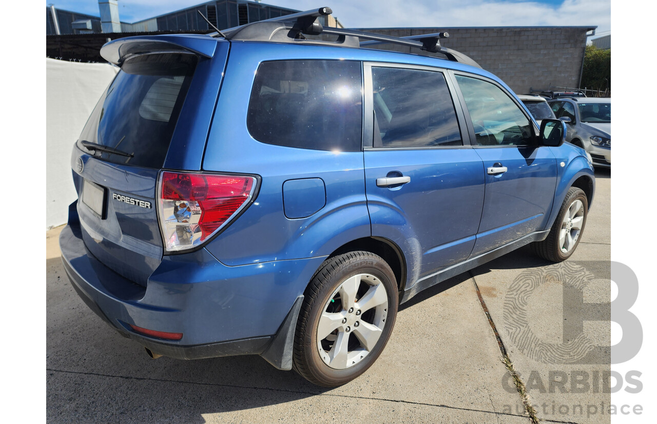 11/2009 Subaru Forester XT MY09 4d Wagon Blue 2.5L