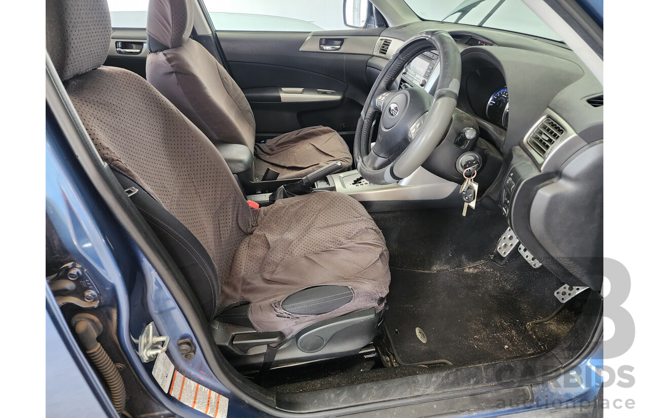 11/2009 Subaru Forester XT MY09 4d Wagon Blue 2.5L